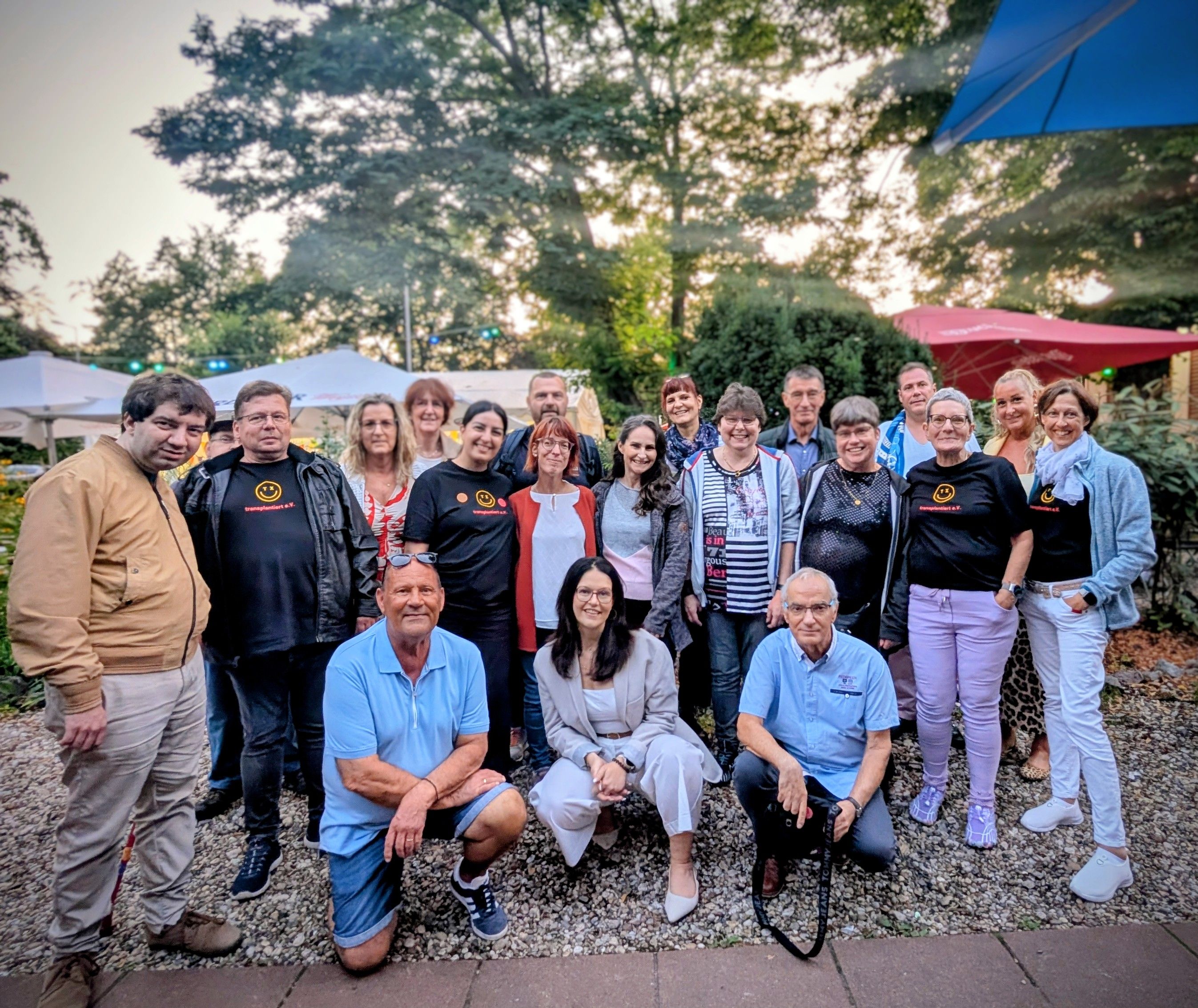 Ein Teil der Sommerfest Teilnehmer. Bildquelle: F. Bleis